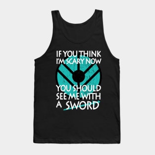 If you think I'm scary now... Vikings-inspired Tank Top